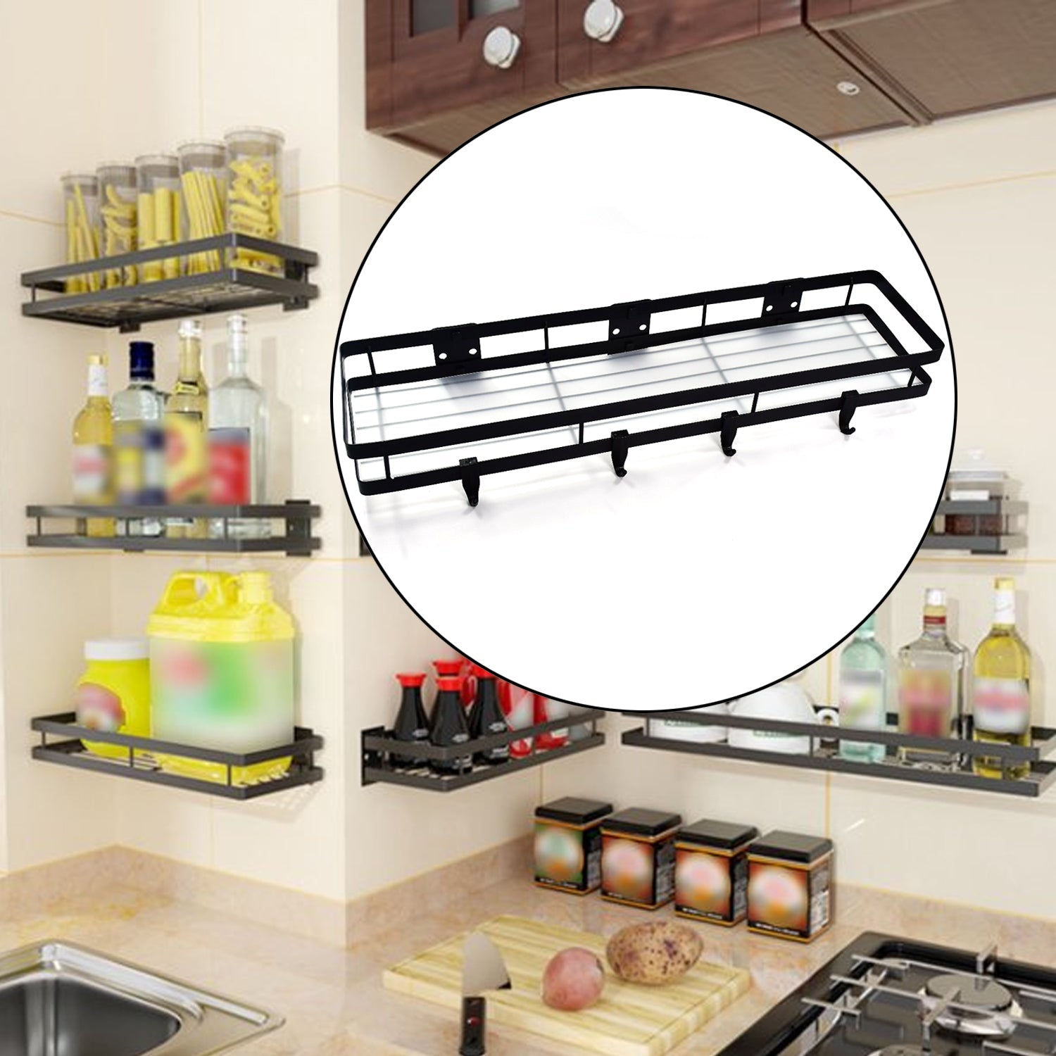 4926 50cm Metal Space Saving Multi-Purpose Kitchen Spice Rack Storage Organizer Shelf Stand . DeoDap 4926 50cm Metal Space Saving Multi-Purpose Kitchen Spice Rack Storage Organizer Shelf Stand . DeoDap
